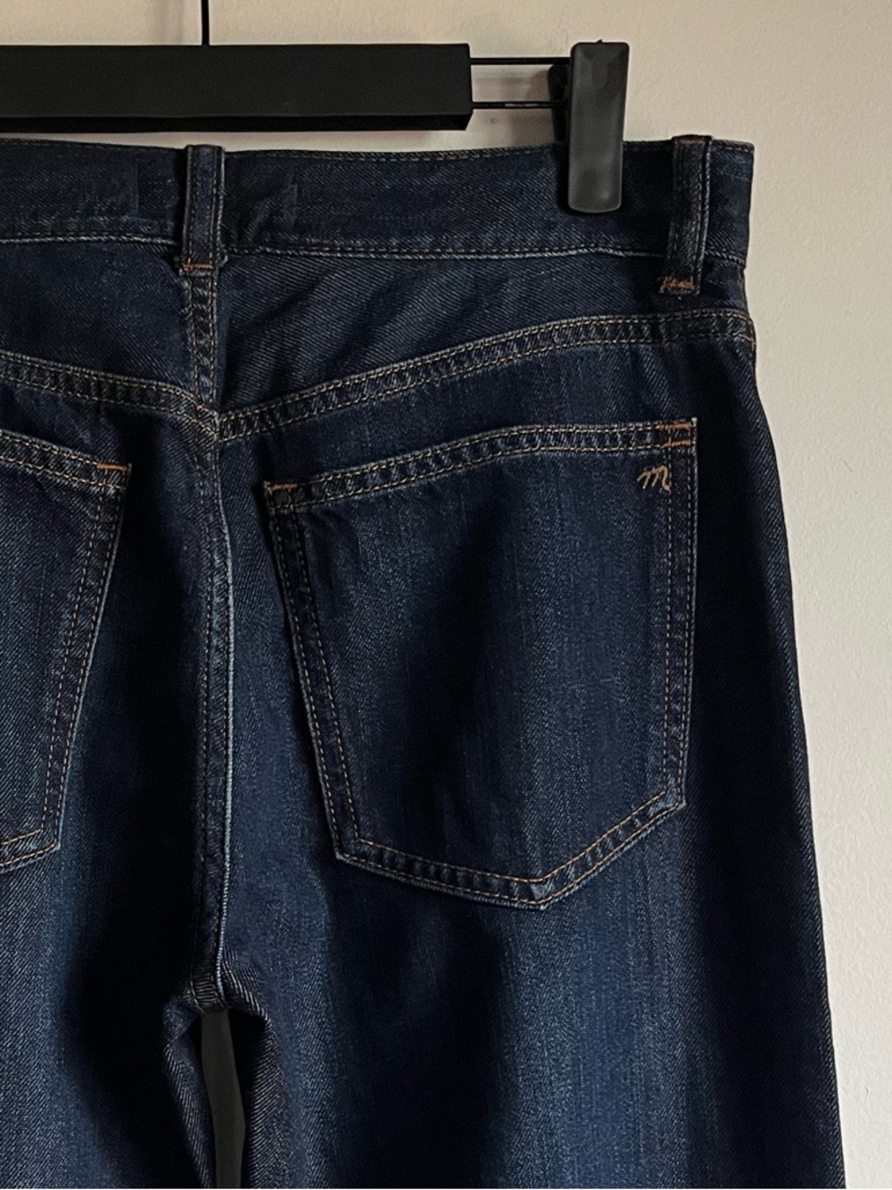 NWT Dean Easy Straight Jeans in Softdrape Size 26 Foundry Dark Wash $158 NX997 - Picture 8 of 15